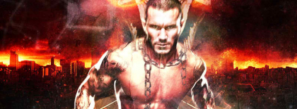 Randy Orton Flaming Cover Facebook Covers